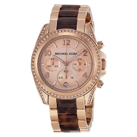 michael kors uhr rose|michael kors rose gold tone.